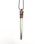 Coffin Nail Necklace - Antique Copper