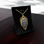 Real Spiderweb Small Filigree Cab Style 3 Antique Bronze