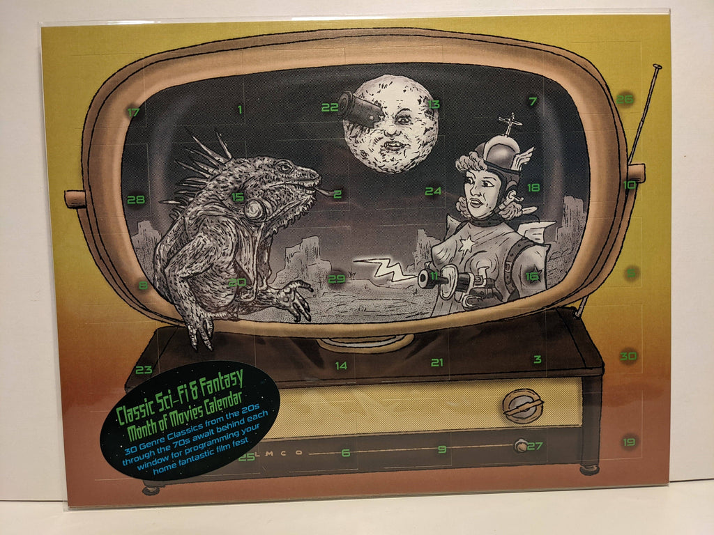 Classic Sci-Fi and Fantasy Month of Movies Calendar