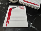Killer Ideas Notepad, Horror Themed Stationery