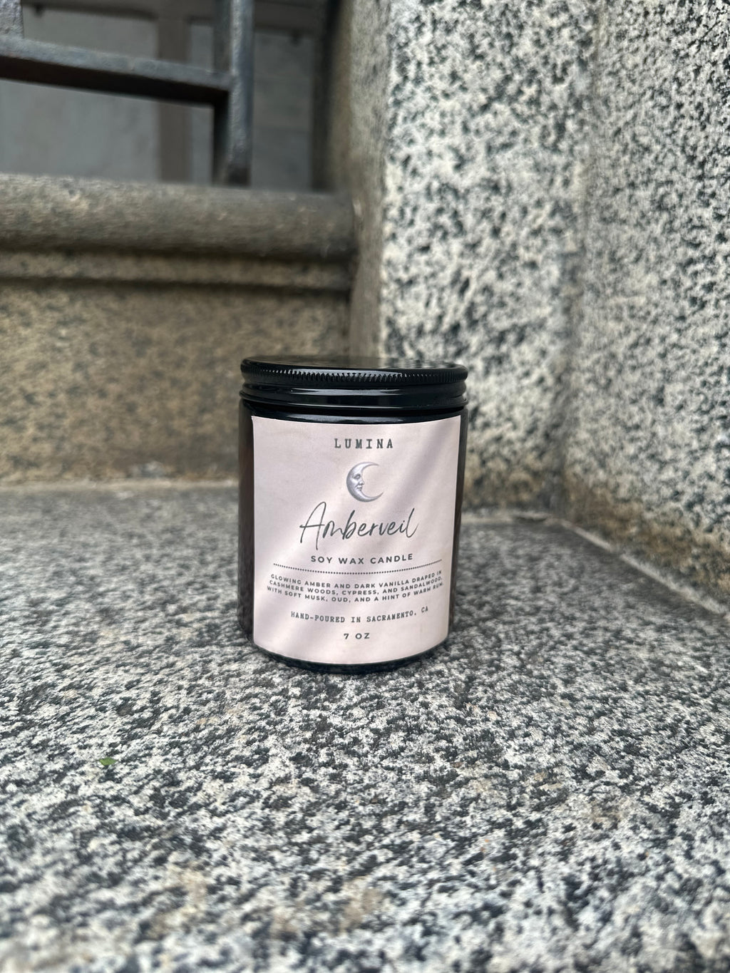 Amberveil Soy wax Candle