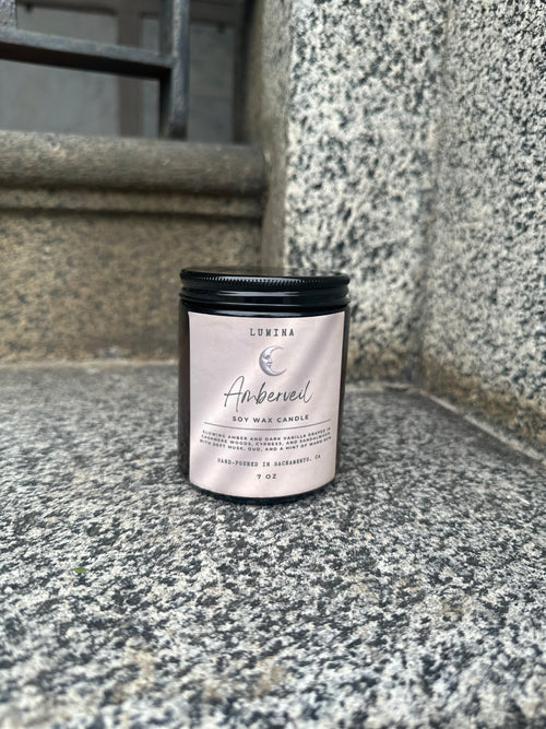 Amberveil Soy wax Candle