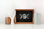 Triple Moon Goddess Print