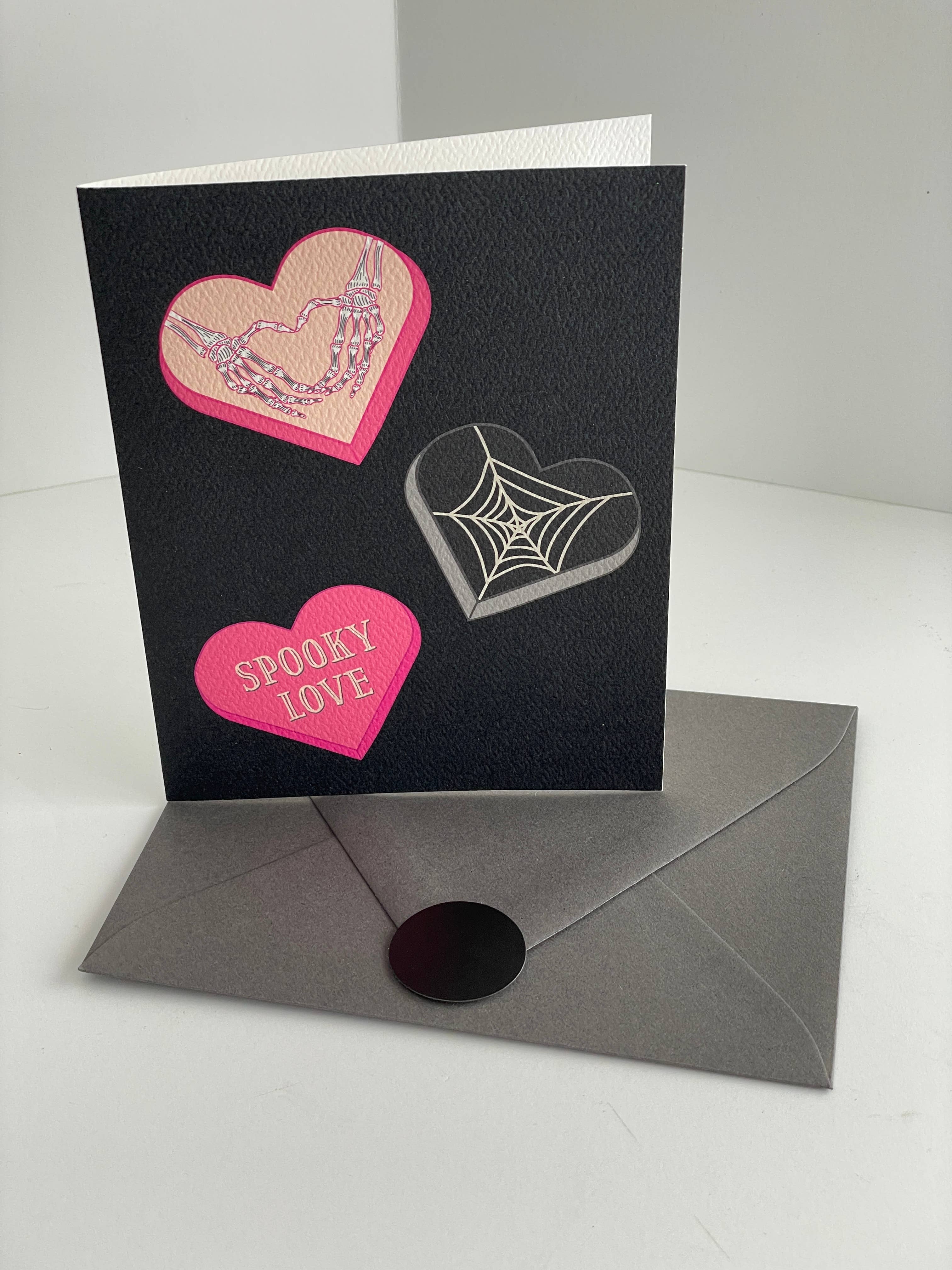 Spooky Love Greeting Card