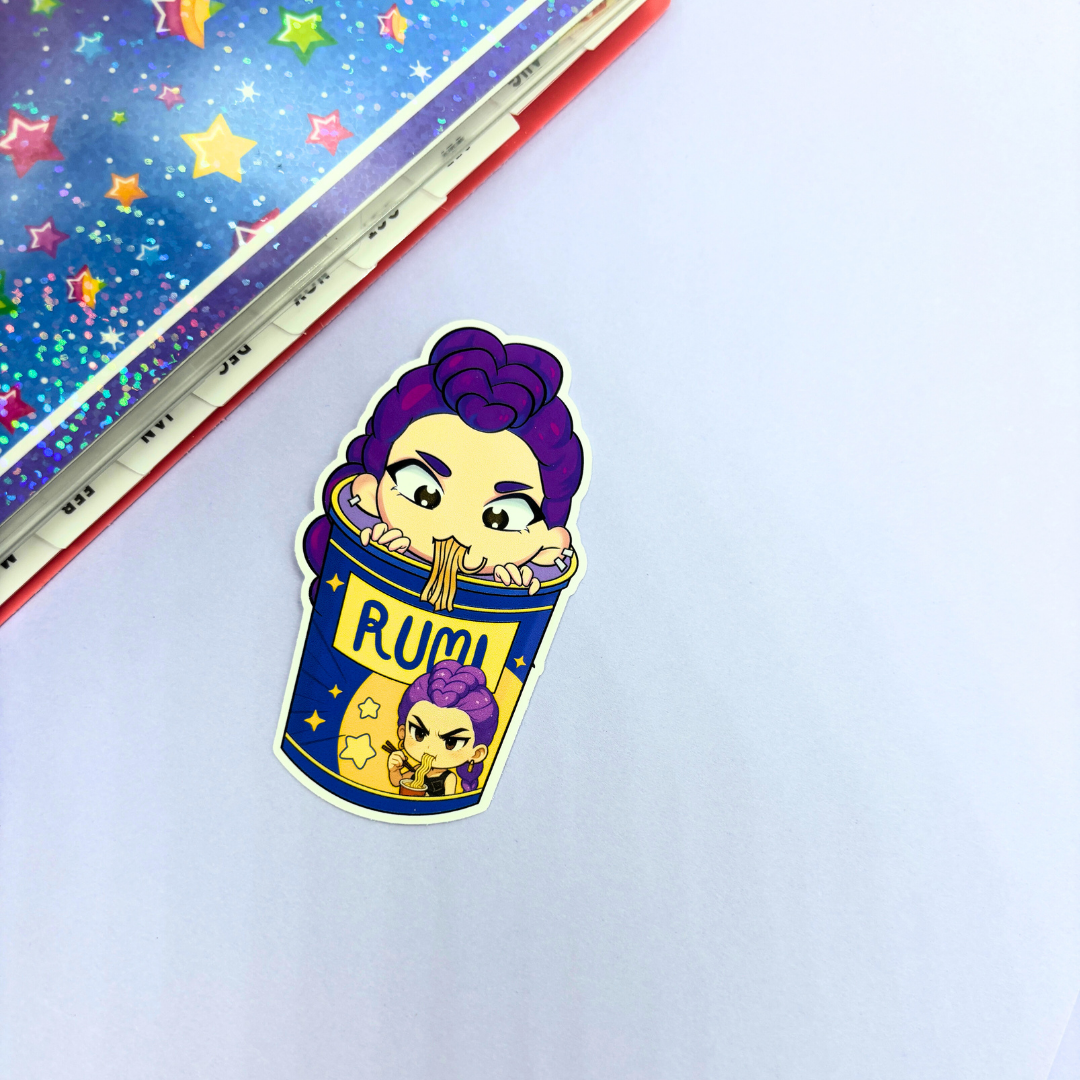 Demon Hunter's Ramen| Sticker Die Cut