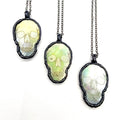 Skull of the Abyss Abalone Necklace