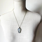 Skull of the Abyss Abalone Necklace