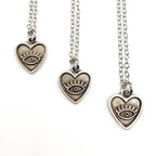 Antique Silver Mystic Gaze Necklace