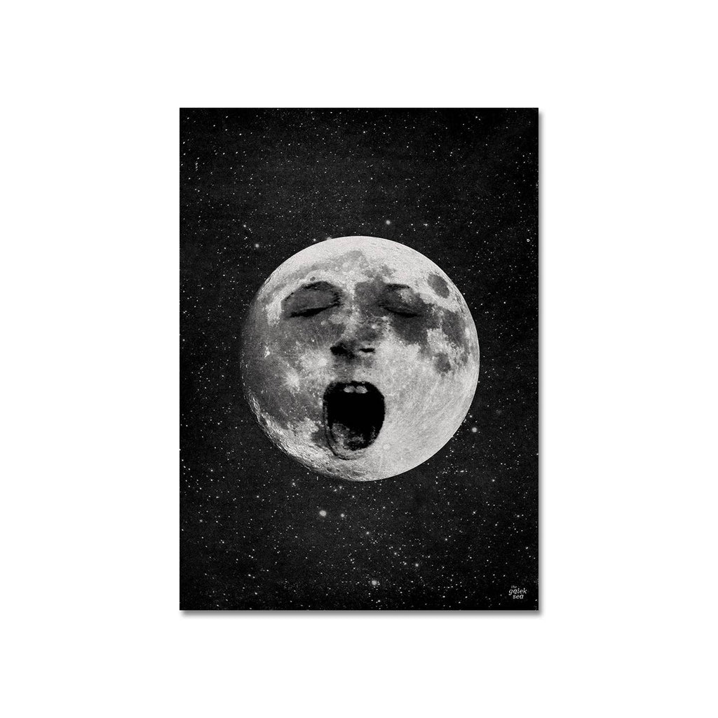 Lazy Old Moon Print