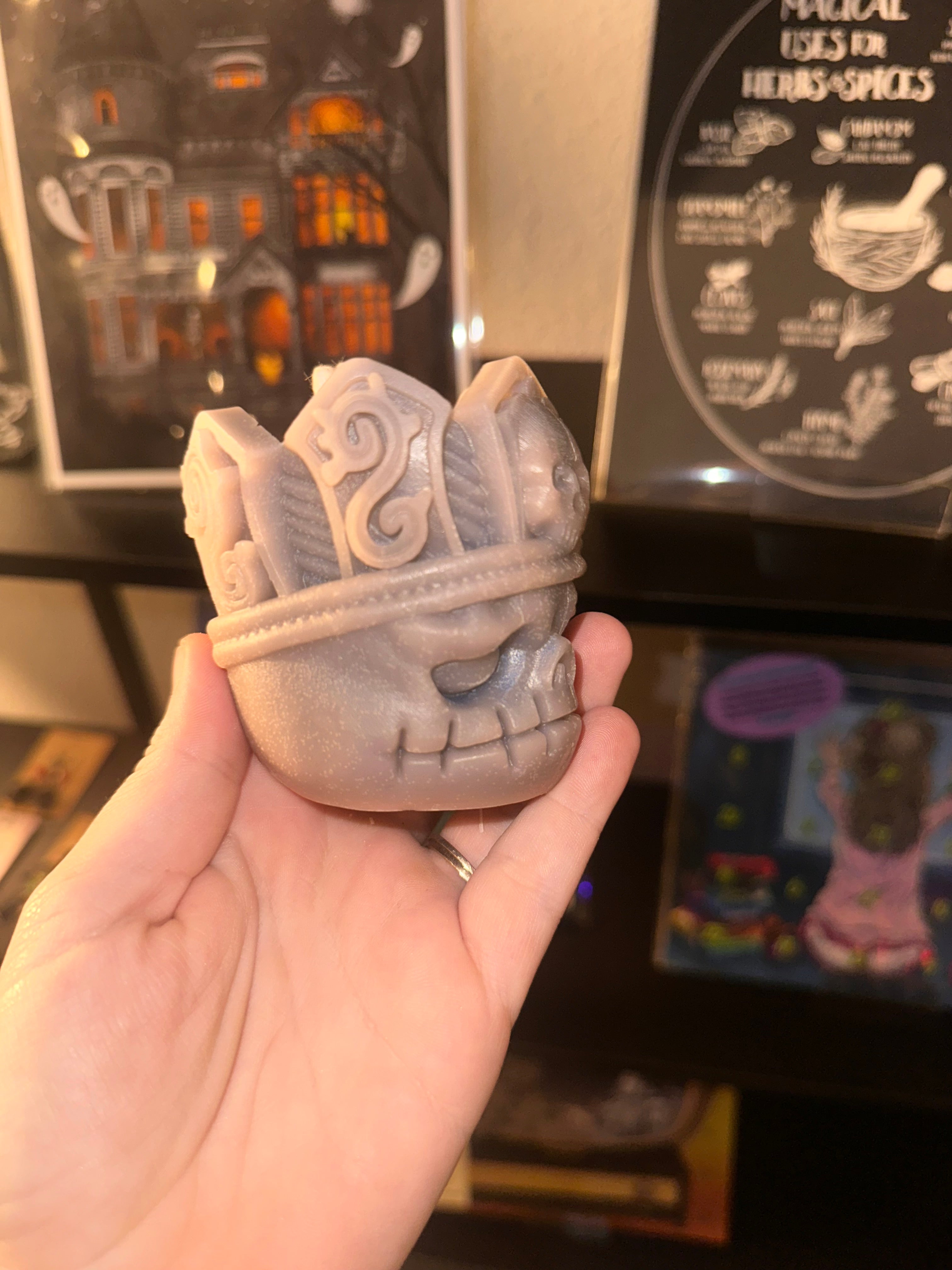 Shrunken Head Candle