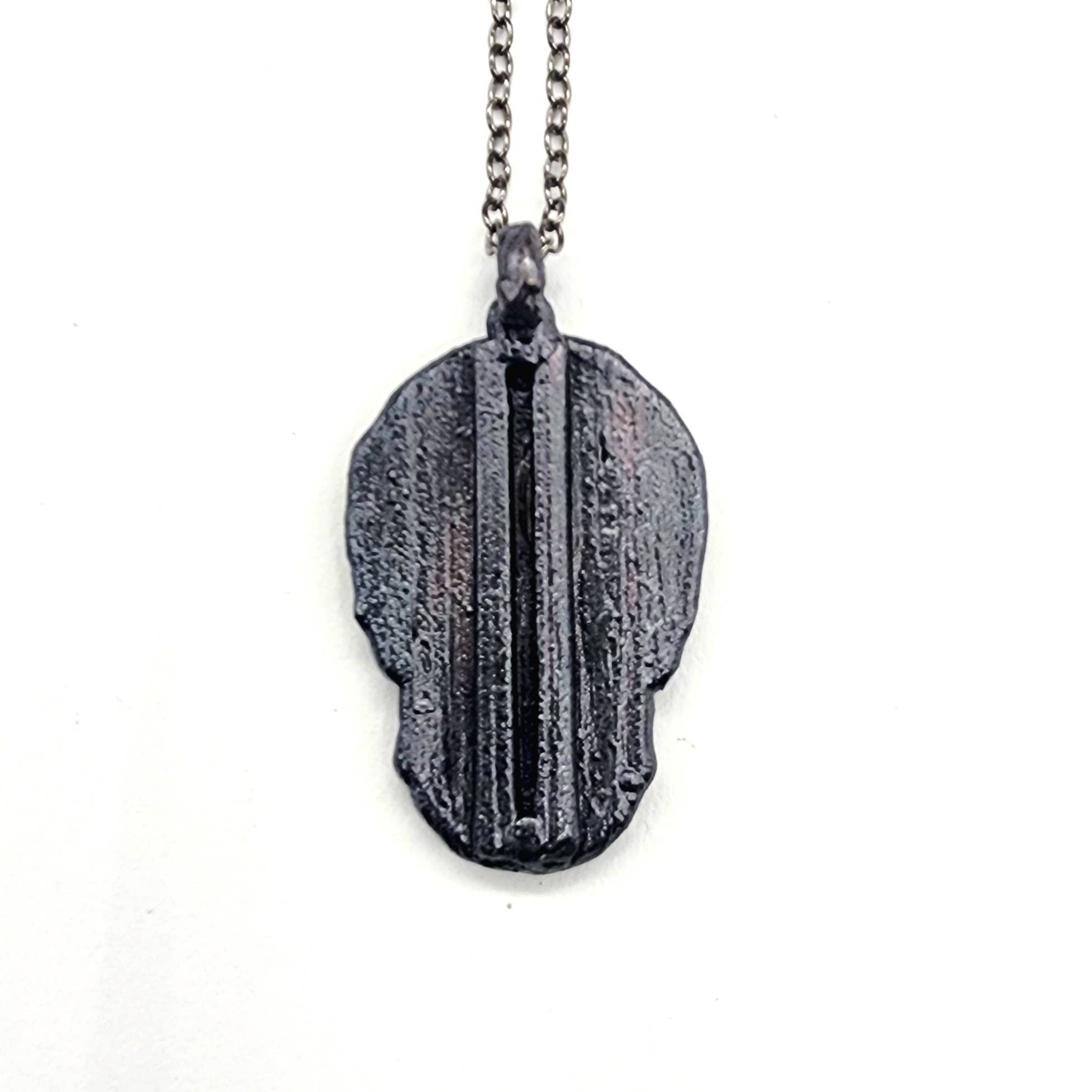 Skull of the Abyss Abalone Necklace