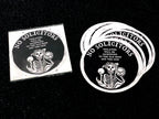 No Solicitors, Dark Humor Vinyl Sticker, Waterproof Decal