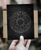 Horoscope Wheel Card