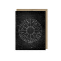 Horoscope Wheel Card