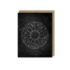 Horoscope Wheel Card