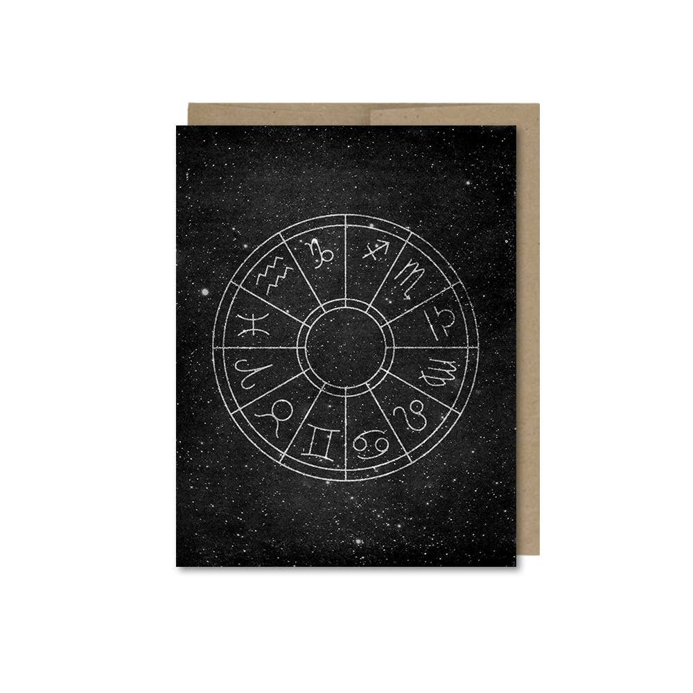 Horoscope Wheel Card
