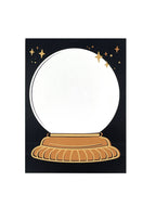 Crystal Ball Notepad, Mystical, Witchy Themed Stationery