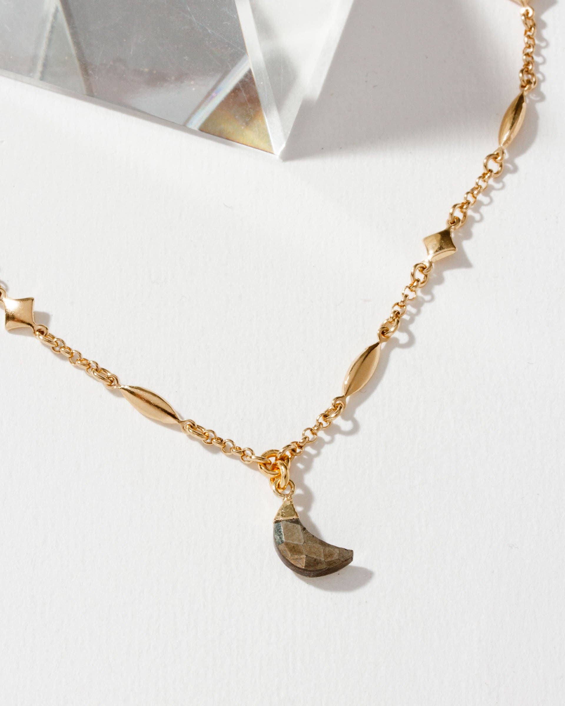 Dolce Luna Chain - Pyrite