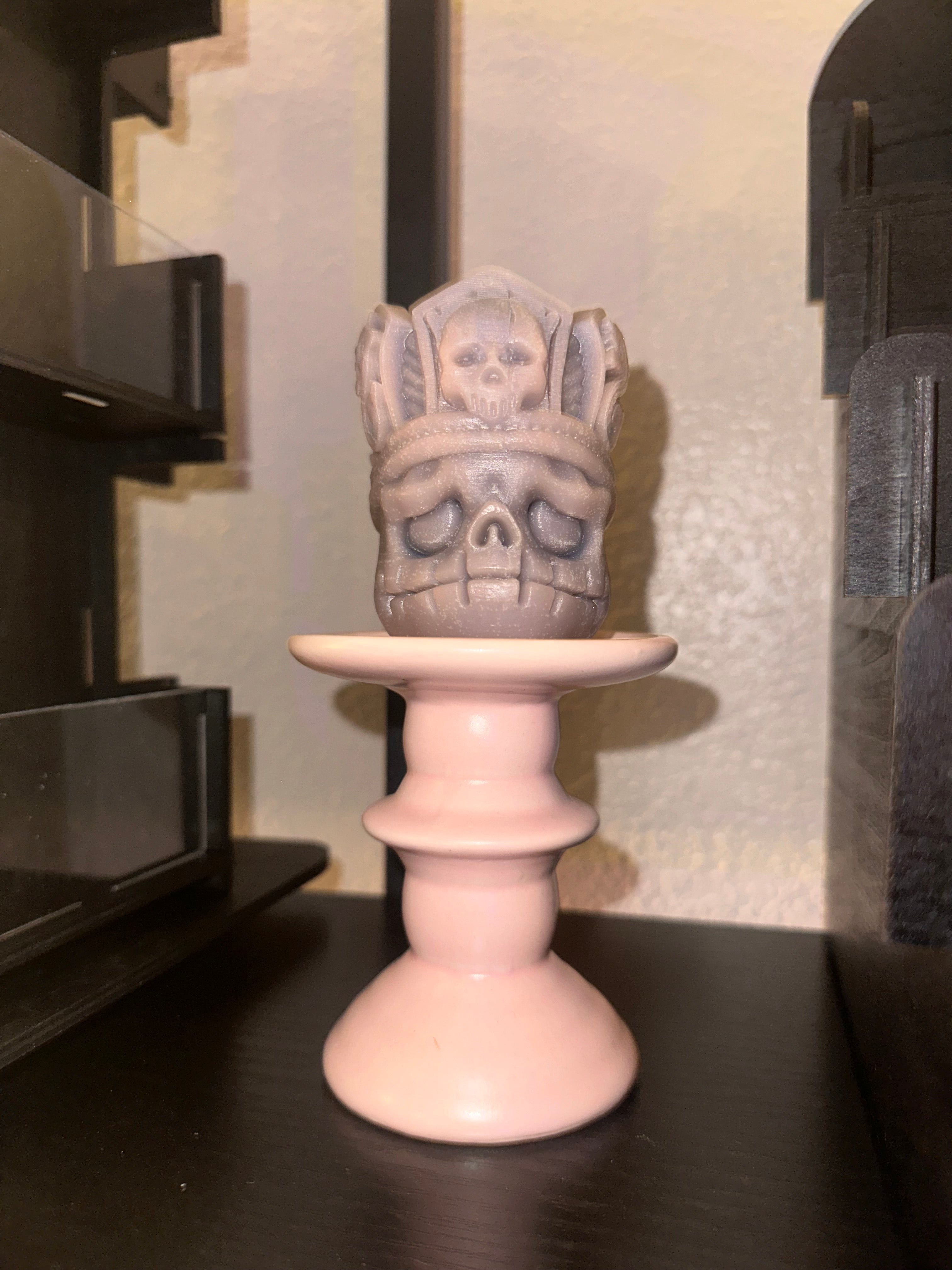 Shrunken Head Candle