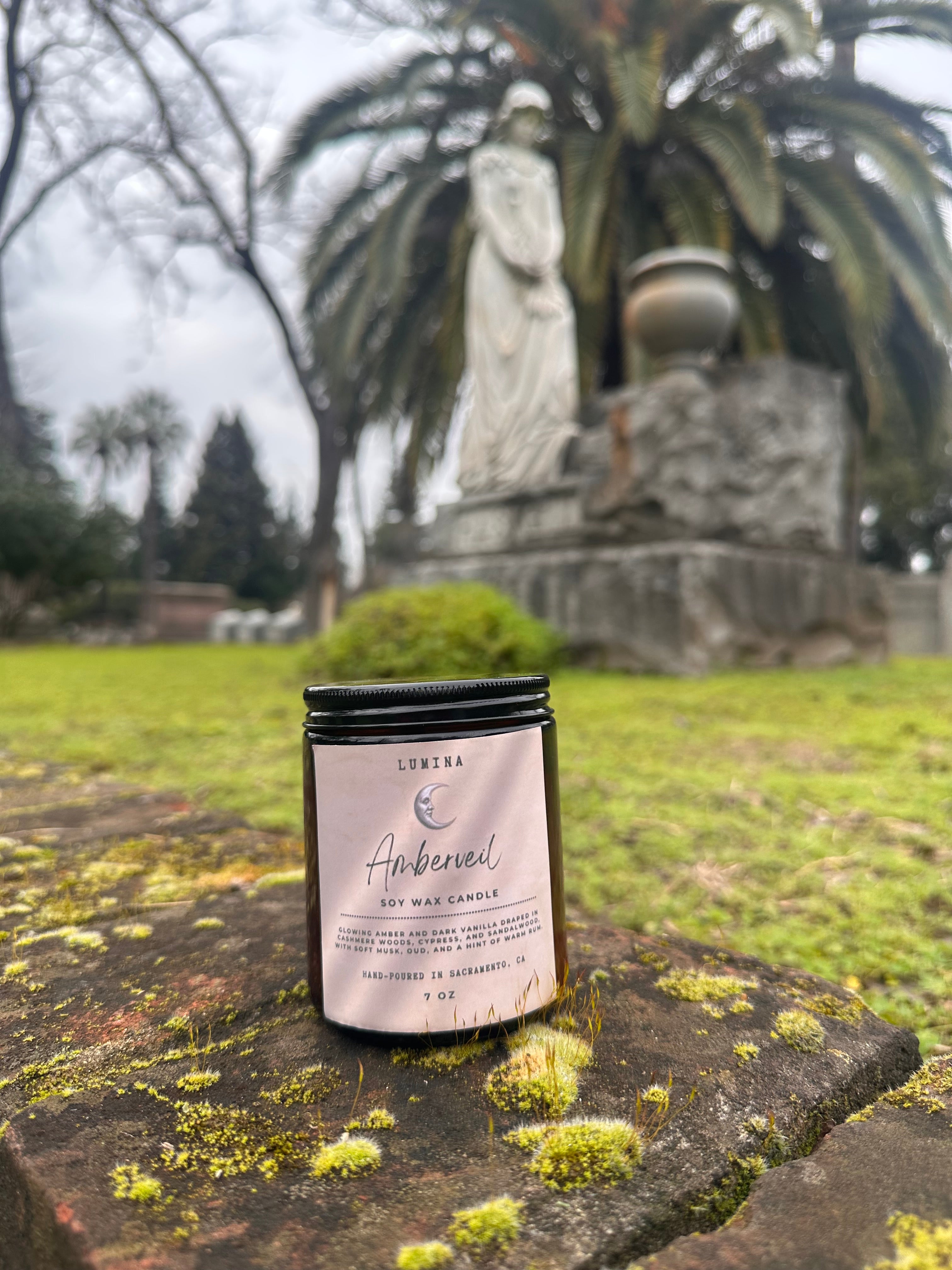 Amberveil Soy wax Candle