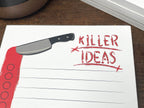 Killer Ideas Notepad, Horror Themed Stationery
