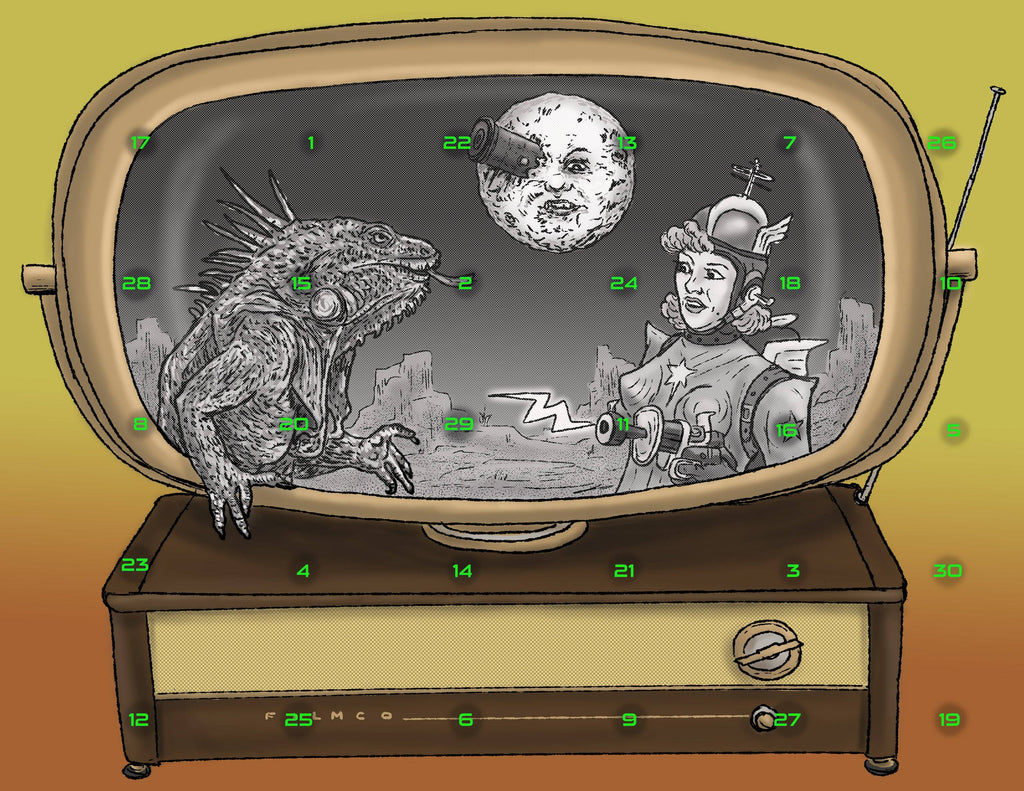 Classic Sci-Fi and Fantasy Month of Movies Calendar