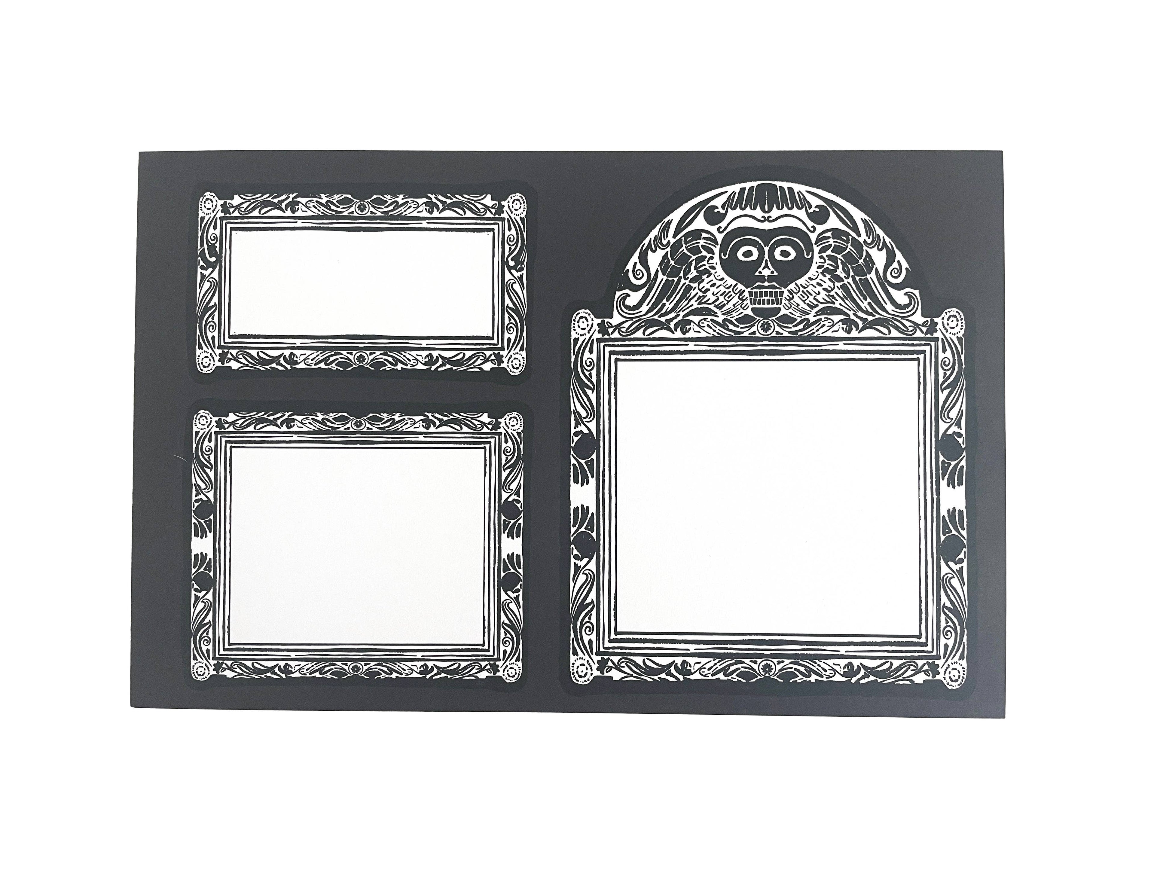 Gravestone Notepad, Goth Stationery, 5x8 daily planner