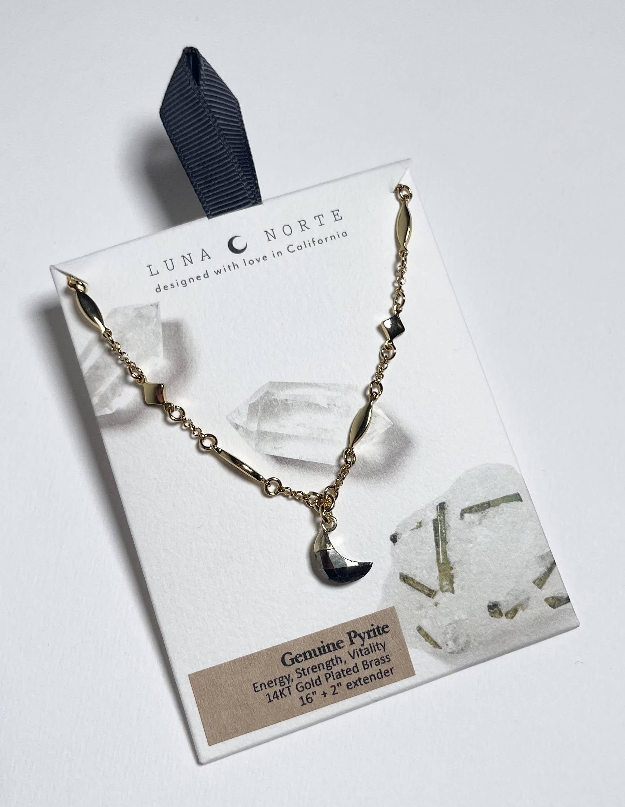 Dolce Luna Chain - Pyrite