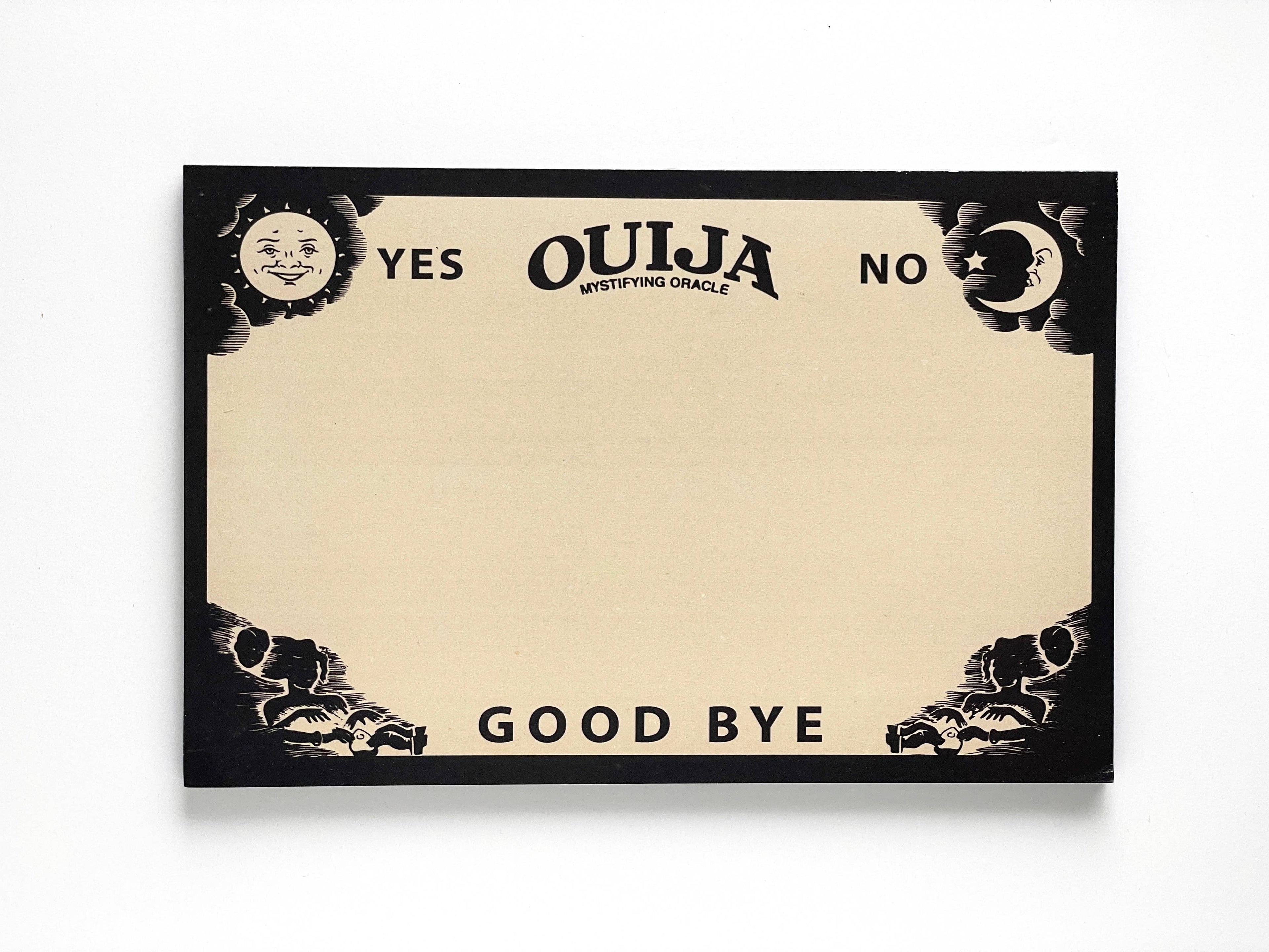 Ouija Board Notepad, Spirit Board Daily Planner
