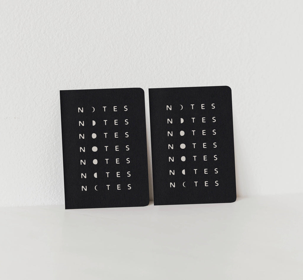 NOTES Moon Phase Notebooks