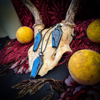 Real Spiderweb Coffin in Black (Necklace)