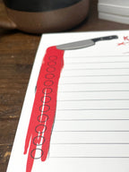 Killer Ideas Notepad, Horror Themed Stationery