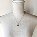 Antique Silver Starry Night Necklace