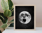 Lazy Old Moon Print