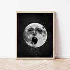 Lazy Old Moon Print