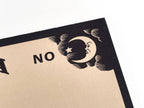 Ouija Board Notepad, Spirit Board Daily Planner
