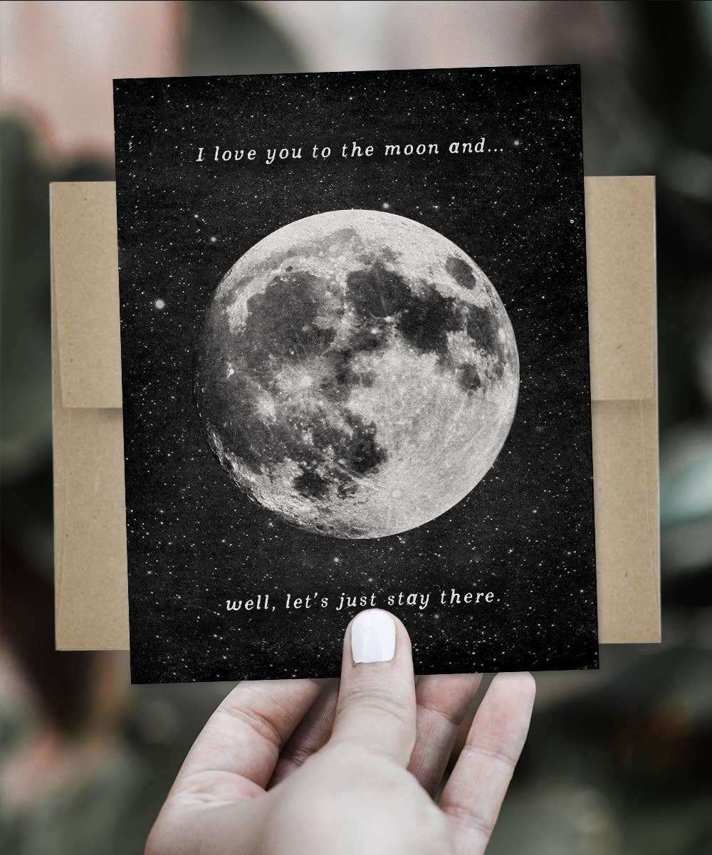 To The Moon Card