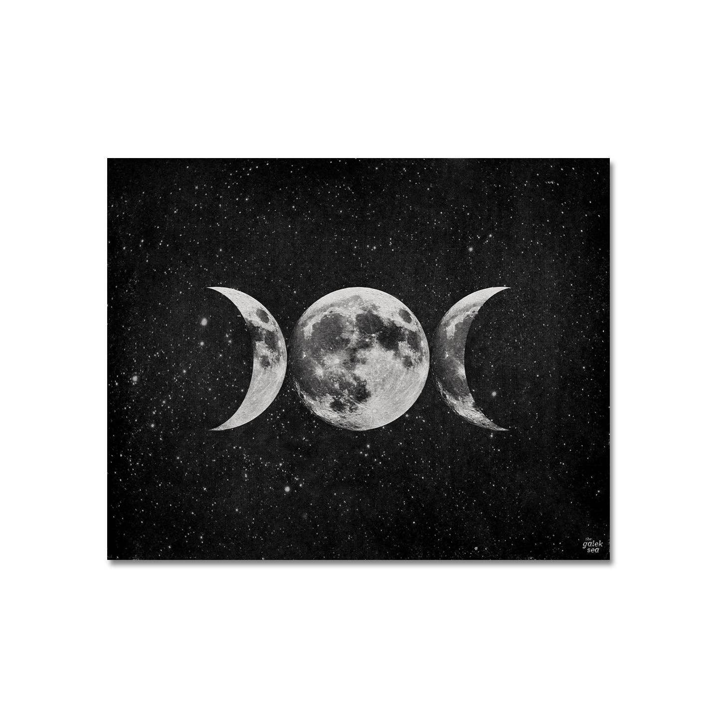 Triple Moon Goddess Print